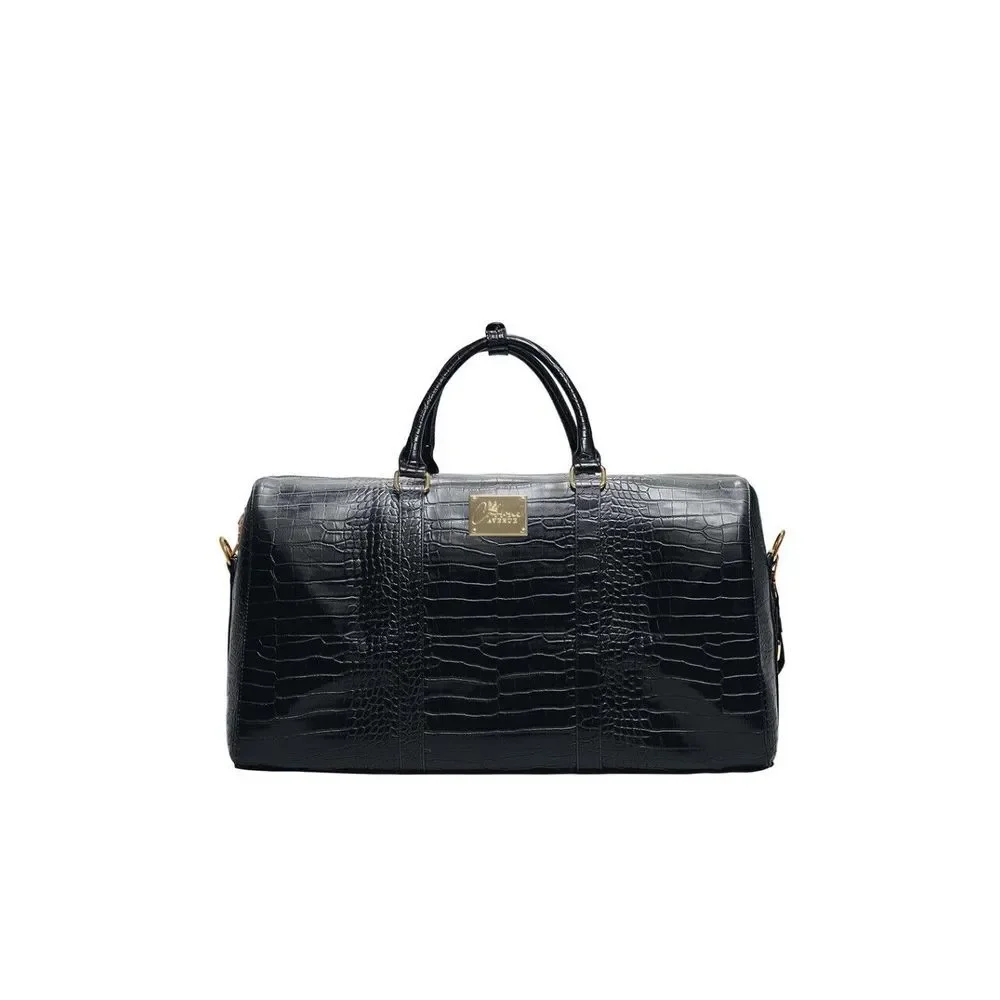 Travel Duffel Bag (Crown Avenue Black Weekender‎ Highlander Duffle Crown Black)